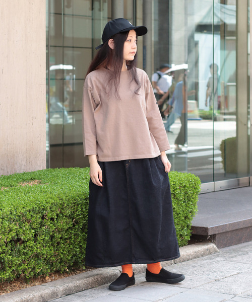 Brocante / ブロカント] 12ozリングデニム アンプリッセスカート