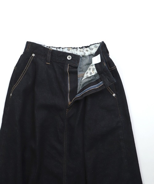 Brocante（ブロカント）の「[Brocante / ブロカント] 12ozリングデニム アンプリッセスカート（デニムスカート・レディース・ワンウォッシュ・2）」の13枚目の写真