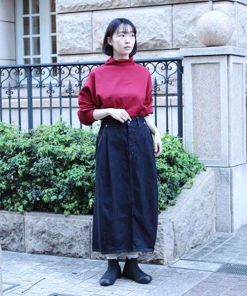Brocante / ブロカント] 12ozリングデニム アンプリッセスカート