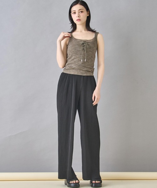 ANAP（アナップ）の「レースアップ タンクトップ（タンクトップ・レディース・ベージュ/グレー/ホワイト・FREE）」の11枚目の写真