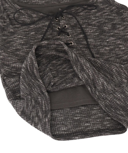 ANAP（アナップ）の「レースアップ タンクトップ（タンクトップ・レディース・ベージュ/グレー/ホワイト・FREE）」の7枚目の写真