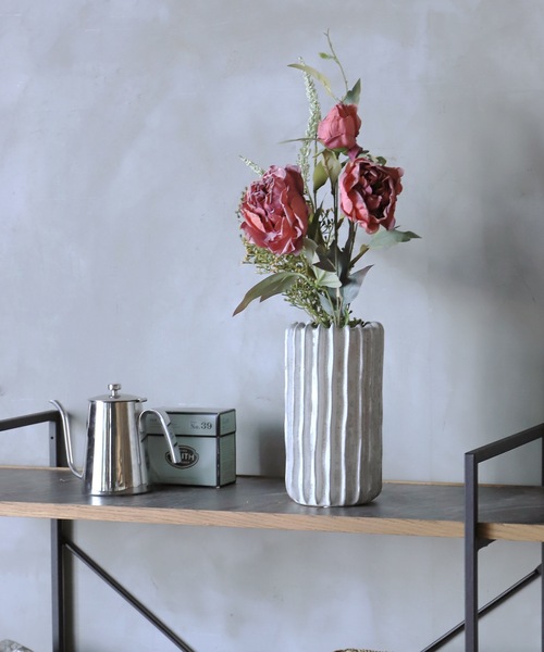 a.depeche(アデペシュ)の「【a.depeche/アデペシュ】フラワーベース 花瓶 / おしゃれなギフトに最適! / deser flower vase ankara(フラワーベース・レディース・オフホワイト・FREE)」の1枚目の写真