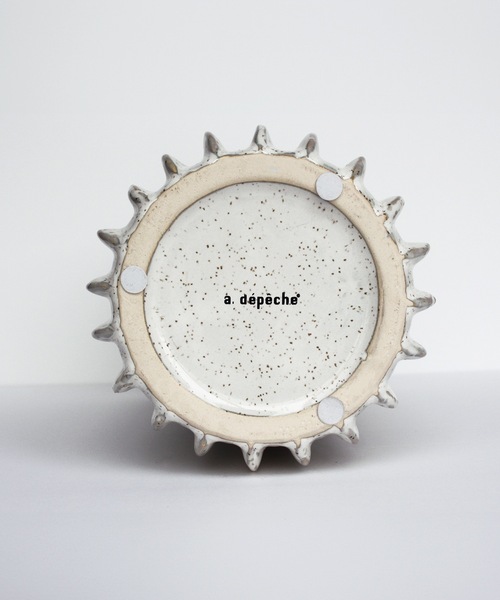 a.depeche(アデペシュ)の「【a.depeche/アデペシュ】フラワーベース 花瓶 / おしゃれなギフトに最適! / deser flower vase ankara(フラワーベース・レディース・オフホワイト・FREE)」の2枚目の写真