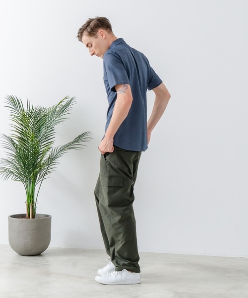 LB/S (エルビーエス)の「【Blue Standard:ブルースタンダード】吸水速乾 イージーケア ピンポイント消臭 アルティマニットシャツ(シャツ/ブラウス・メンズ・ホワイト/ネイビー/グレー/インディゴブルー/ダークネイビー・MEDIUM/LARGE/X-LARGE)」の13枚目の写真