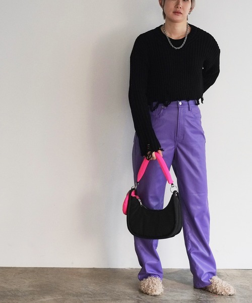 Magine(マージン)の「cheek チーク round 2WAY shoulder ラウンド2WAYショルダーバッグ(ショルダーバッグ・レディース・ホワイト/ブラック/グレー・FREE)」の8枚目の写真