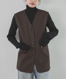 feepur | 【セットアップ可】サマーツイードハンサムベスト(ベスト)