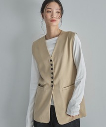 feepur | 【セットアップ可】サマーツイードハンサムベスト(ベスト)