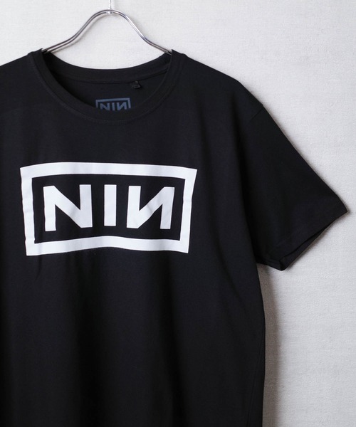ROCK-OFF(ロックオフ)の「【ROCK-OFF】【3】NINE INCH NAILS LOGO T-SHIRTS(Tシャツ/カットソー・メンズ・ブラック・LARGE/MEDIUM/X-LARGE)」の1枚目の写真