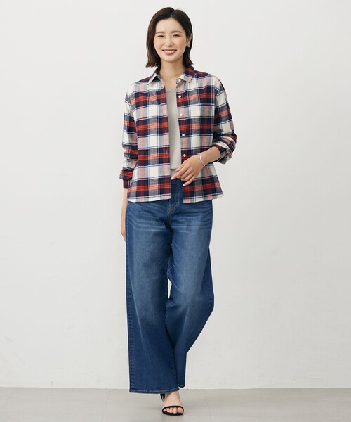 J.PRESS(ジェイプレス)の「【人気のため新色追加】PRINCE Vネック ニット(ニット/セーター・レディース・ベージュ系/ダルブルー系/ブラック系/イエロー系/ライトグレー系/ピンク系/ふじ色系/ライトグリーン/ピンク系2・LARGE/MEDIUM)」の21枚目の写真
