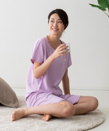 EMOOR（エムール）の「EMOOR SLEEP WEAR / WOMEN 女性用 半袖・半ズボン（ルームウェア/パジャマ・メンズ）」