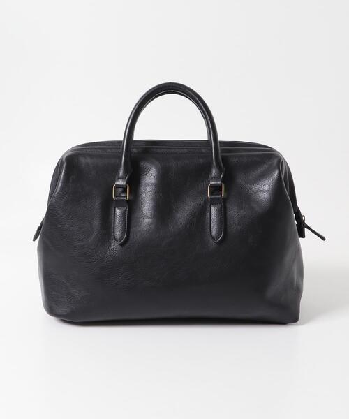 KBF（ケイビーエフ）の「ガマグチボストンBAG（ボストンバッグ・レディース・ダークブラウン/ブラック・ONE）」の19枚目の写真