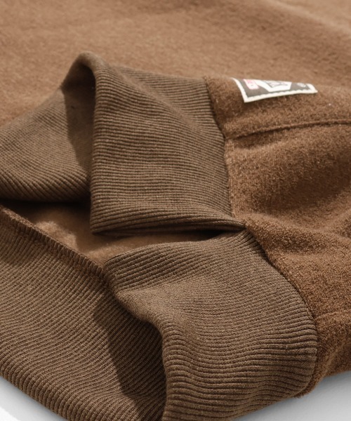 KRIFF MAYER Lady's Collection（クリフメイヤーレディースコレクション）の「【軽い･暖かい･柔らかい】ブークレドルマンクルー（スウェット・レディース・レッド/ブラウン/サンドベージュ/ブラック/カラフル・LARGE/MEDIUM）」の21枚目の写真