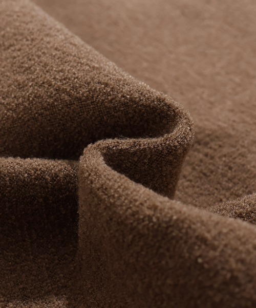 KRIFF MAYER Lady's Collection（クリフメイヤーレディースコレクション）の「【軽い･暖かい･柔らかい】ブークレドルマンクルー（スウェット・レディース・レッド/ブラウン/サンドベージュ/ブラック/カラフル・LARGE/MEDIUM）」の14枚目の写真