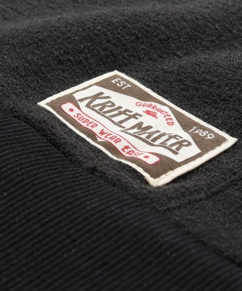 KRIFF MAYER Lady's Collection（クリフメイヤーレディースコレクション）の「【軽い･暖かい･柔らかい】ブークレドルマンクルー（スウェット・レディース・レッド/ブラウン/サンドベージュ/ブラック/カラフル・LARGE/MEDIUM）」の20枚目の写真