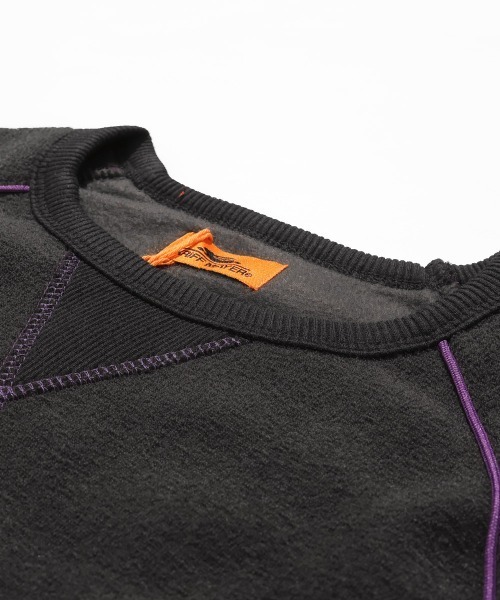 KRIFF MAYER Lady's Collection（クリフメイヤーレディースコレクション）の「【軽い･暖かい･柔らかい】ブークレドルマンクルー（スウェット・レディース・レッド/ブラウン/サンドベージュ/ブラック/カラフル・LARGE/MEDIUM）」の16枚目の写真