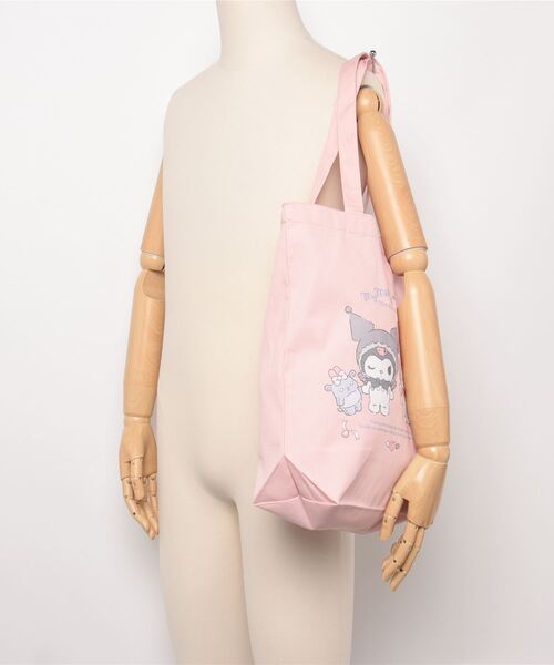 sanrio(サンリオ)の「【 sanrio / サンリオ 】マイメロディ&クロミ 50th&20th Anniversary トートバック WNI(トートバッグ・レディース・ピンク/ブラック・FREE)」の3枚目の写真