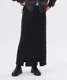 【1/15再値下げ】ミリタリー ニット スカート