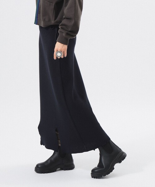 BEAMS BOY（ビームスボーイ）の「【1/15再値下げ】ミリタリー ニット スカート（スカート・レディース・ダークブラウン/ネイビー/ホワイト系その他7・ONE SIZE）」の13枚目の写真