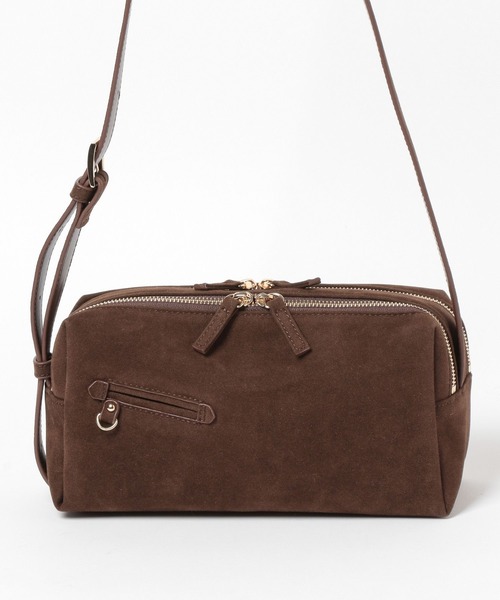 LOWRYS FARM(ローリーズファーム)の「ダブルジップショルダーBAG 578231(ショルダーバッグ・レディース・ブラック/ダークブラウン/ブラウン・FREE)」の22枚目の写真