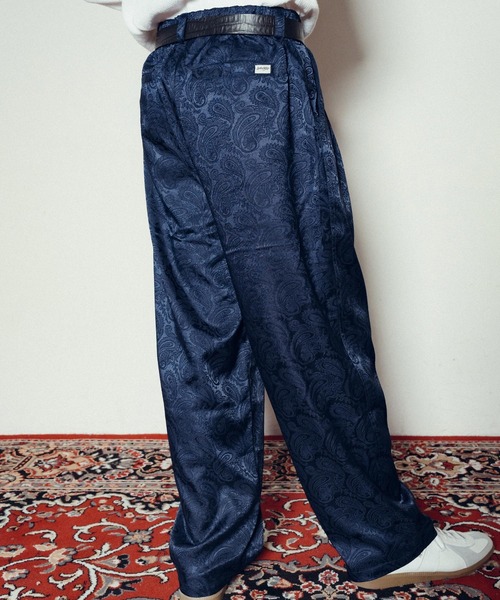 Subciety（サブサエティ）の「Paisley baggy slacks（スラックス・メンズ・ブラック/ネイビー/バーガンディー・SMALL/MEDIUM/LARGE/X-LARGE）」の21枚目の写真