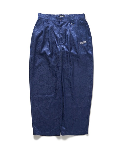 Subciety（サブサエティ）の「Paisley baggy slacks（スラックス・メンズ・ブラック/ネイビー/バーガンディー・SMALL/MEDIUM/LARGE/X-LARGE）」の6枚目の写真