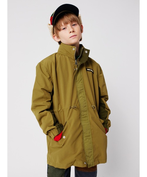 BOBO CHOSES（ボボショーズ）の「Tic Tac Toe raincoat（ナイロンジャケット・キッズ・カーキ・8-9y/4-5YEAR/12-13y/10-11y/6-7YEAR/2-3YEAR）」の7枚目の写真