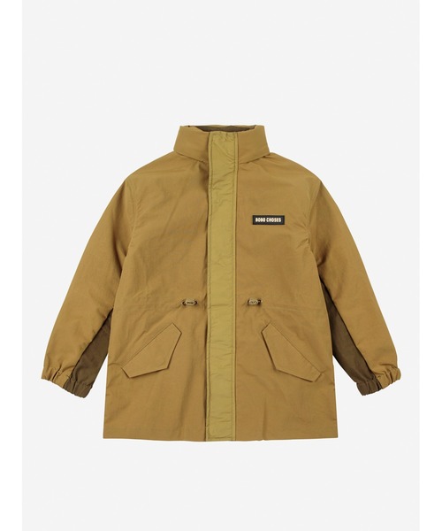 BOBO CHOSES（ボボショーズ）の「Tic Tac Toe raincoat（ナイロンジャケット・キッズ・カーキ・8-9y/4-5YEAR/12-13y/10-11y/6-7YEAR/2-3YEAR）」の15枚目の写真