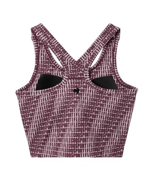 クロップド丈 ブラトップ【返品不可商品】（スポーツブラ）｜le coq