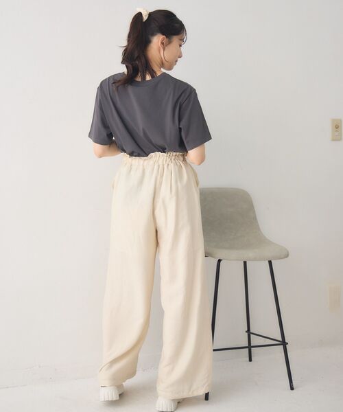 RETRO GIRL(レトロガール)の「【接触冷感】ラフワイドPT(その他パンツ・レディース・ナチュラル/ブルー/ブラック・FREE)」の6枚目の写真