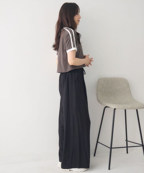 RETRO GIRL(レトロガール)の「【接触冷感】ラフワイドPT(その他パンツ・レディース・ナチュラル/ブルー/ブラック・FREE)」の16枚目の写真