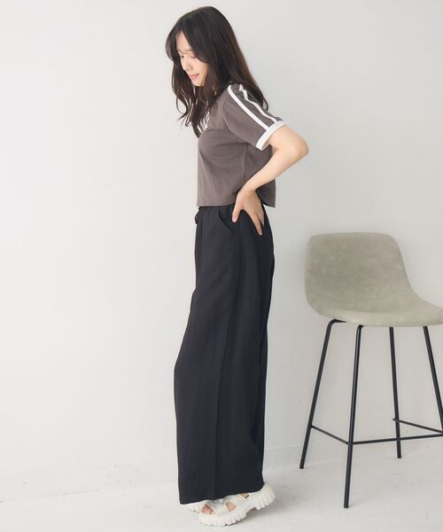 RETRO GIRL(レトロガール)の「【接触冷感】ラフワイドPT(その他パンツ・レディース・ナチュラル/ブルー/ブラック・FREE)」の18枚目の写真