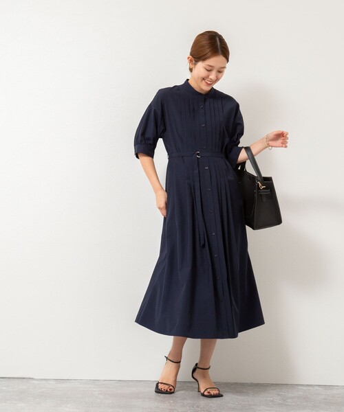 セール】タックシャツワンピース（シャツワンピース）｜NOLLEY'S