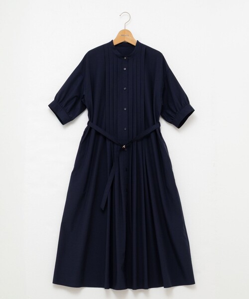 NOLLEY’S（ノーリーズ）の「タックシャツワンピース（シャツワンピース・レディース・ネイビー/キャメル・38）」の17枚目の写真