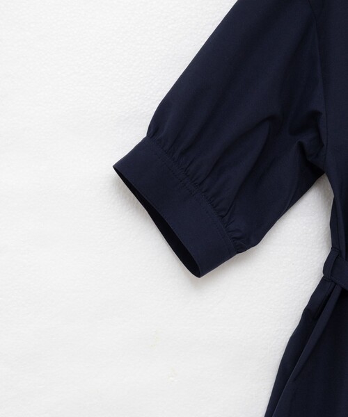 NOLLEY’S（ノーリーズ）の「タックシャツワンピース（シャツワンピース・レディース・ネイビー/キャメル・38）」の19枚目の写真