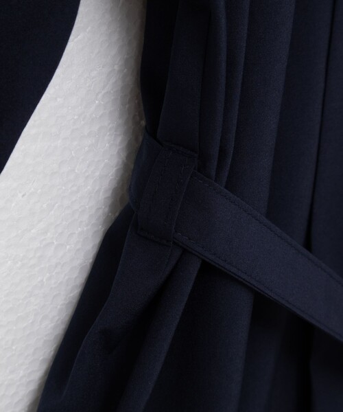 NOLLEY’S（ノーリーズ）の「タックシャツワンピース（シャツワンピース・レディース・ネイビー/キャメル・38）」の22枚目の写真