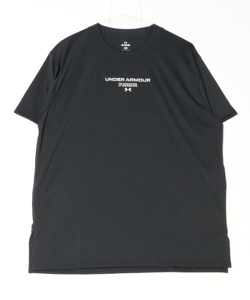 UNDER ARMOUR(アンダーアーマー)の「アンダーアーマー UAテック オーバーサイズド グラフィック Tシャツ(Tシャツ/カットソー・レディース・ブルー/ブラック・S/L/M/XL)」の2枚目の写真