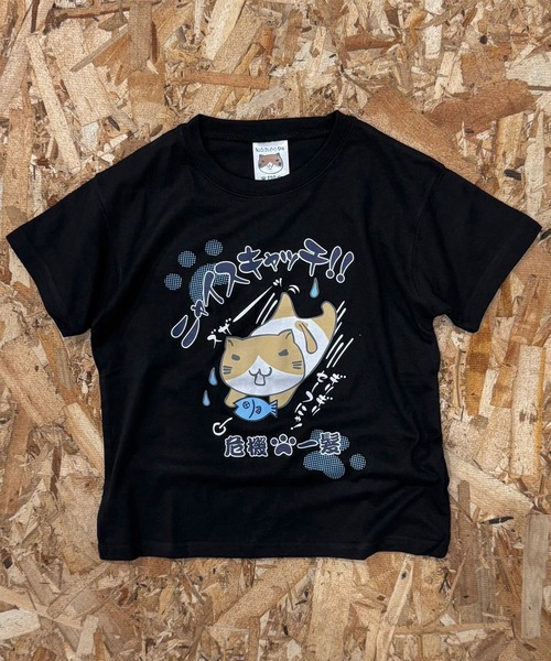 セール】NECOBUCHISAN 猫渕さん プリント 半袖 Tシャツ（Tシャツ
