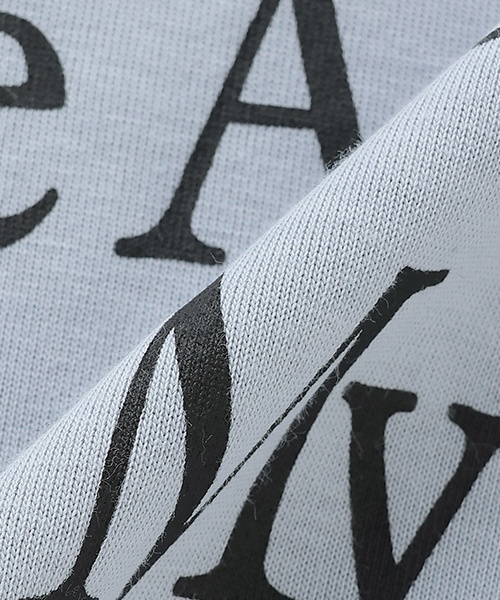 b・ROOM(ビールーム)の「【カイテキ天竺】選べる7パターンアソートロゴプリントTシャツ(Tシャツ/カットソー・キッズ・スモークピンク/ブルーグレー/ブラック/ブルー系その他/パープル/シルバーグレー・150cm/140cm/130cm/120cm/100cm/110cm)」の17枚目の写真