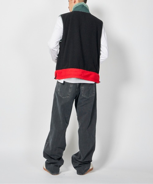 MIDWEST（ミッドウエスト）の「TOGA VIRILIS Wool jersey vest（ブルゾン・メンズ・グリーン・48/46）」の3枚目の写真