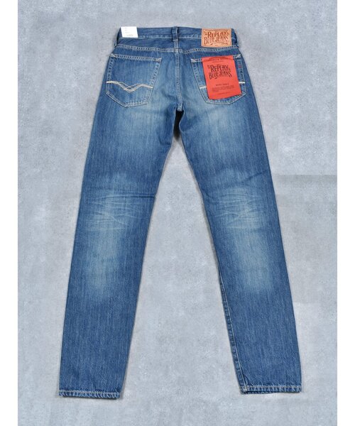 REPLAY(リプレイ)の「【REPLAY】 スリムフィットNEAAL ユーズド加工デニム デニムパンツ(デニムパンツ・メンズ・ダークインディゴブルー・32/30/28)」の5枚目の写真