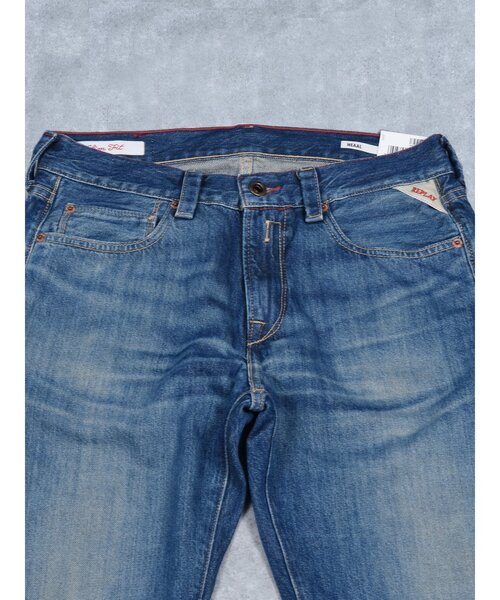 REPLAY(リプレイ)の「【REPLAY】 スリムフィットNEAAL ユーズド加工デニム デニムパンツ(デニムパンツ・メンズ・ダークインディゴブルー・32/30/28)」の6枚目の写真