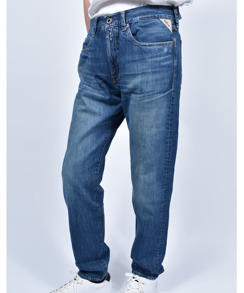 REPLAY(リプレイ)の「【REPLAY】 スリムフィットNEAAL ユーズド加工デニム デニムパンツ(デニムパンツ・メンズ・ダークインディゴブルー・32/30/28)」の1枚目の写真