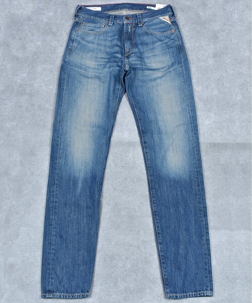 REPLAY(リプレイ)の「【REPLAY】 スリムフィットNEAAL ユーズド加工デニム デニムパンツ(デニムパンツ・メンズ・ダークインディゴブルー・32/30/28)」の4枚目の写真