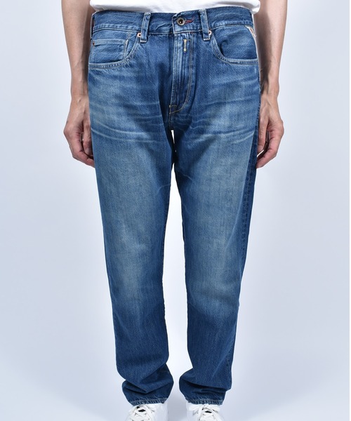 REPLAY(リプレイ)の「【REPLAY】 スリムフィットNEAAL ユーズド加工デニム デニムパンツ(デニムパンツ・メンズ・ダークインディゴブルー・32/30/28)」の2枚目の写真