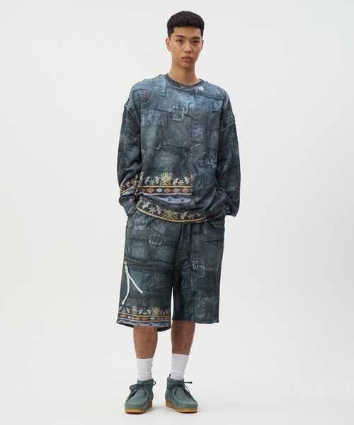 DISCOVERED（ディスカバード）の「CRUST TROMPELOEIL PULLOVER（スウェット・メンズ・ブラック・3/1）」の2枚目の写真