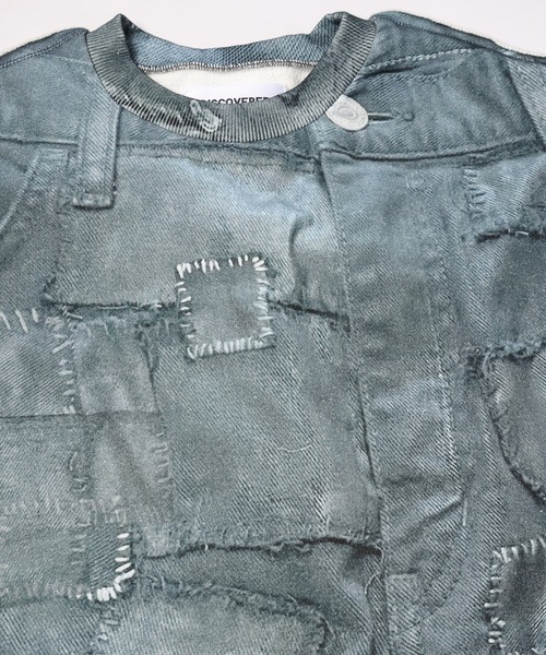 DISCOVERED（ディスカバード）の「CRUST TROMPELOEIL PULLOVER（スウェット・メンズ・ブラック・3/1）」の7枚目の写真