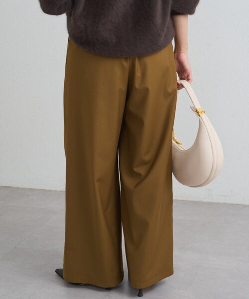LOUNGEDRESS（ラウンジドレス）の「タブベルトワイドパンツ（その他パンツ・レディース・グレー/オリーブ・MEDIUM/SMALL）」の6枚目の写真