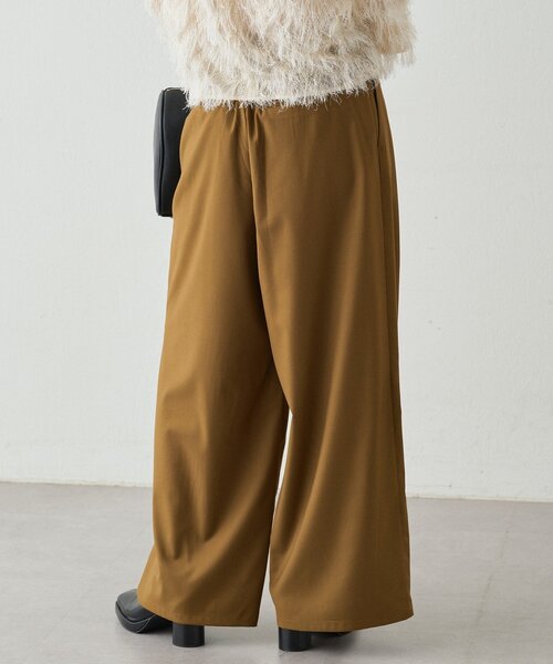 LOUNGEDRESS（ラウンジドレス）の「タブベルトワイドパンツ（その他パンツ・レディース・グレー/オリーブ・MEDIUM/SMALL）」の18枚目の写真