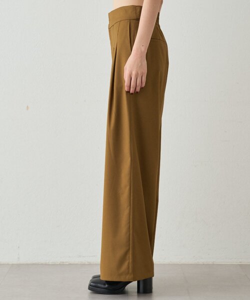 LOUNGEDRESS（ラウンジドレス）の「タブベルトワイドパンツ（その他パンツ・レディース・グレー/オリーブ・MEDIUM/SMALL）」の20枚目の写真