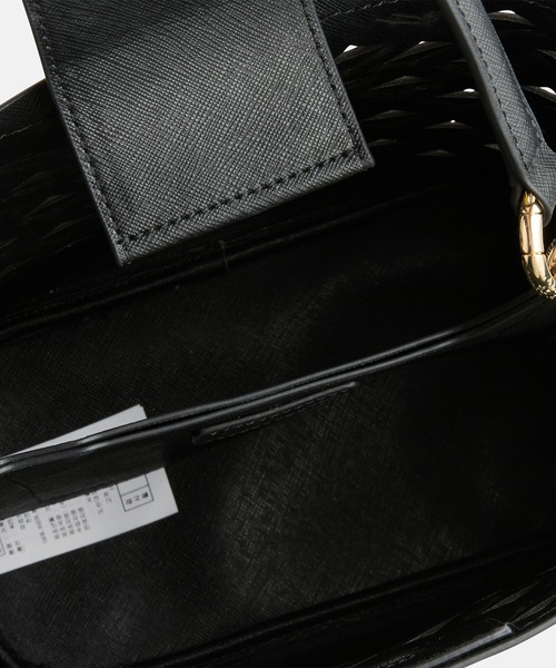 METROCITY(メトロシティ)の「【メトロシティ】ラブ パフォレート ミディアム トートバッグ(トートバッグ・レディース・ブラック/アイボリー・FREE)」の8枚目の写真